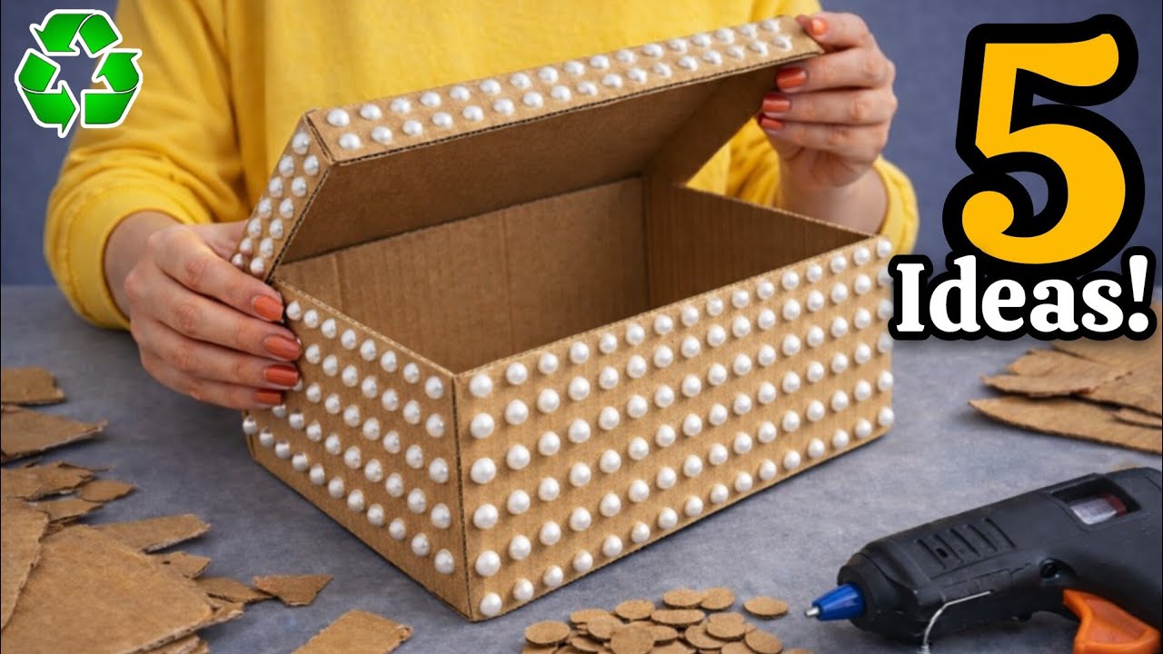 5 Amazing Cardboard Projects — The Results Will Blow Your Mind! 😍🔥