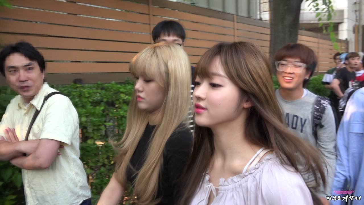 160603_오마이걸 뮤직뱅크 출퇴근길