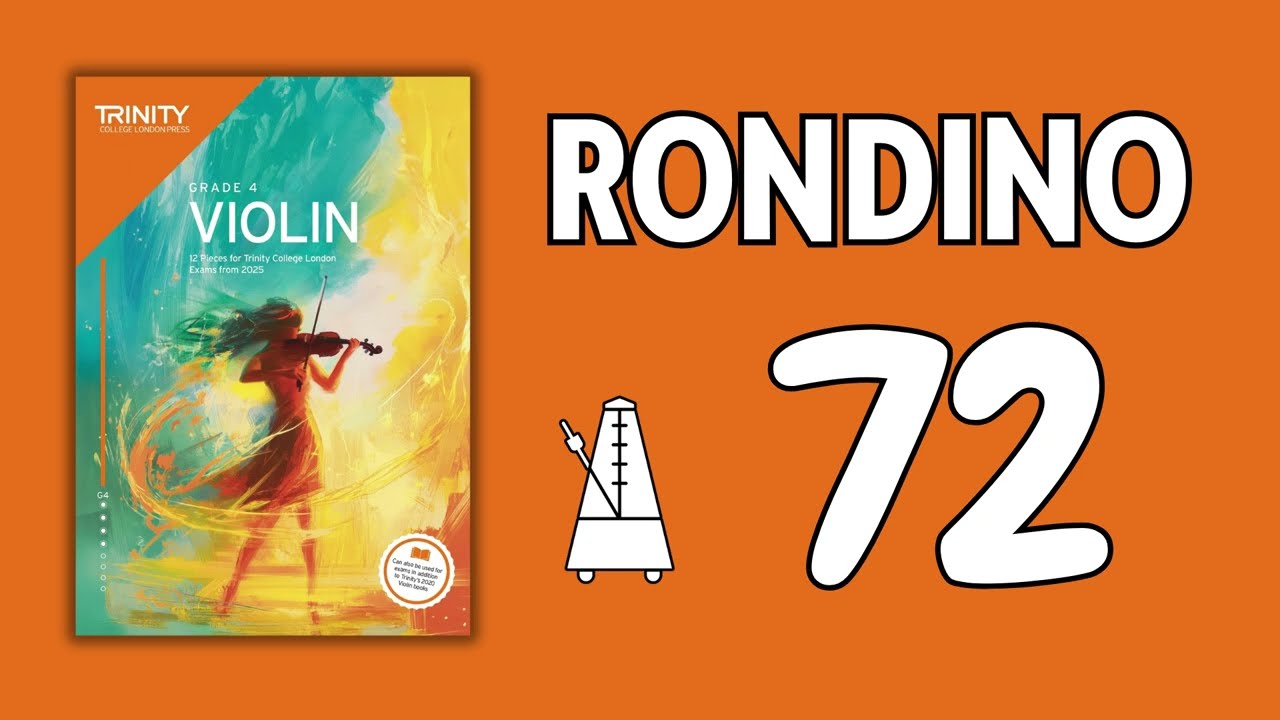 Rondino | Parashkev Hadjiev | Play Along | Trinity College London Grade 4 Violin Exams from 2025