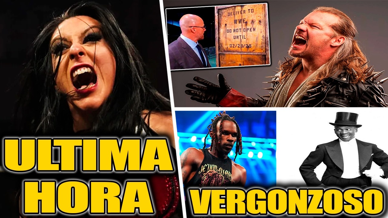 Stephanie Vaquer pide Perdon | Chris Jericho malas noticias | Leyenda Ofende a Jevon Evans | Andrade