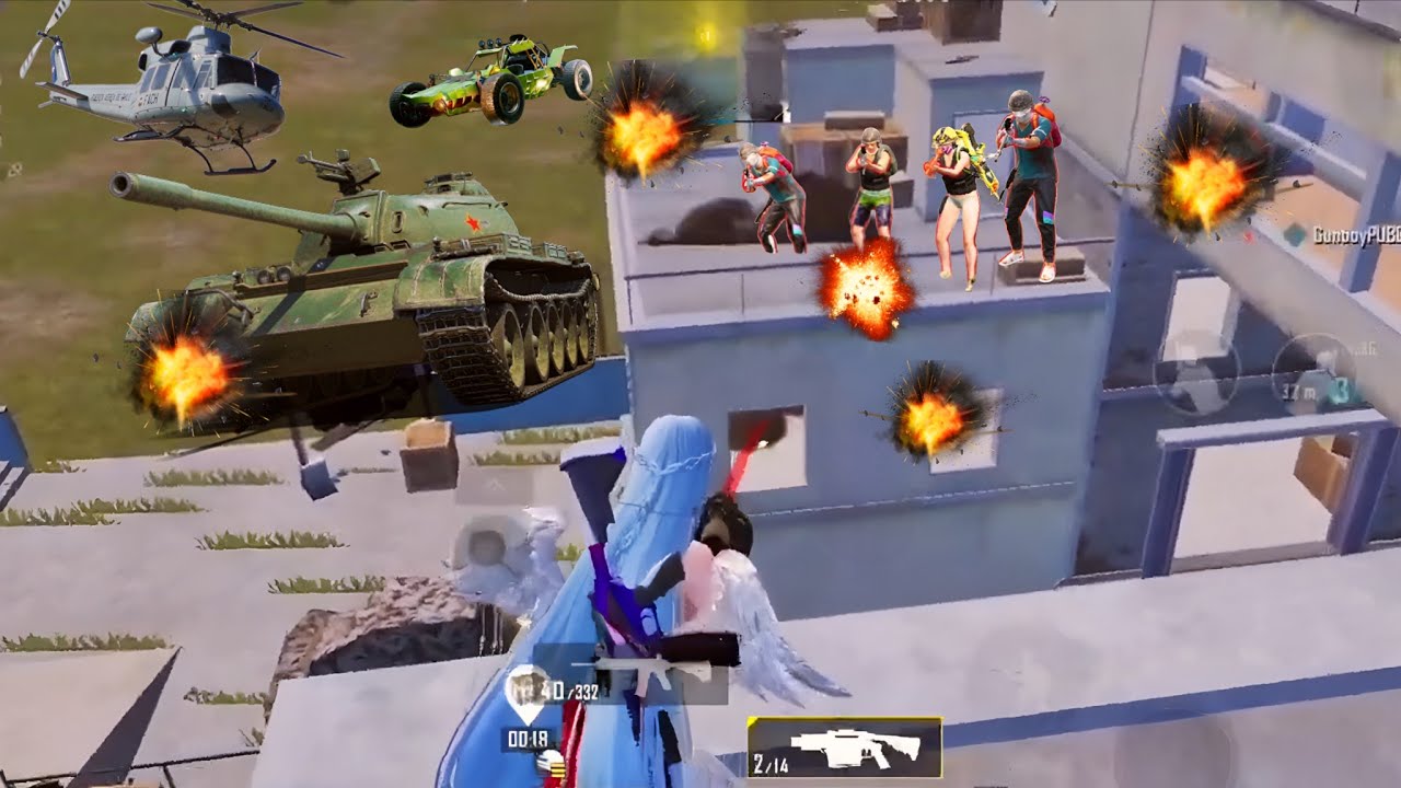 ALL VEHICLES ATTACKED MY PAYLOAD BASE 😱 | Fighter Jet, Tank, Helicopter & RPG CHAOS | PUBG Payload 💥