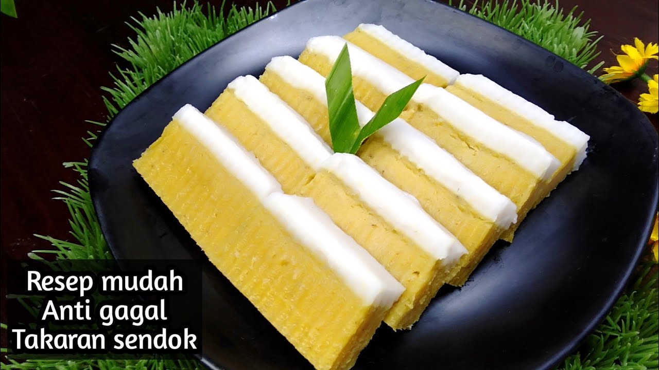 Kalian wajib cobain resep yg sangat enak // kue tradisional... kue talam pisang
