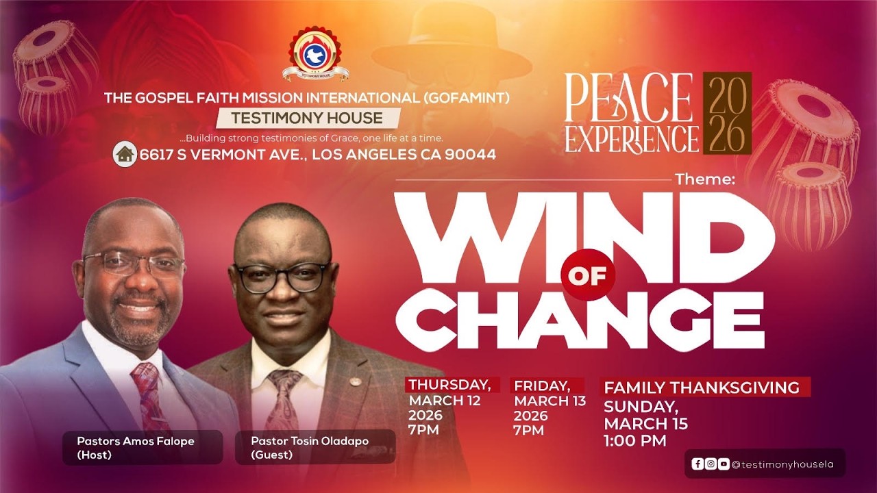 PEACE EXPERIENCE DAY 1 | WIND OF CHANGE