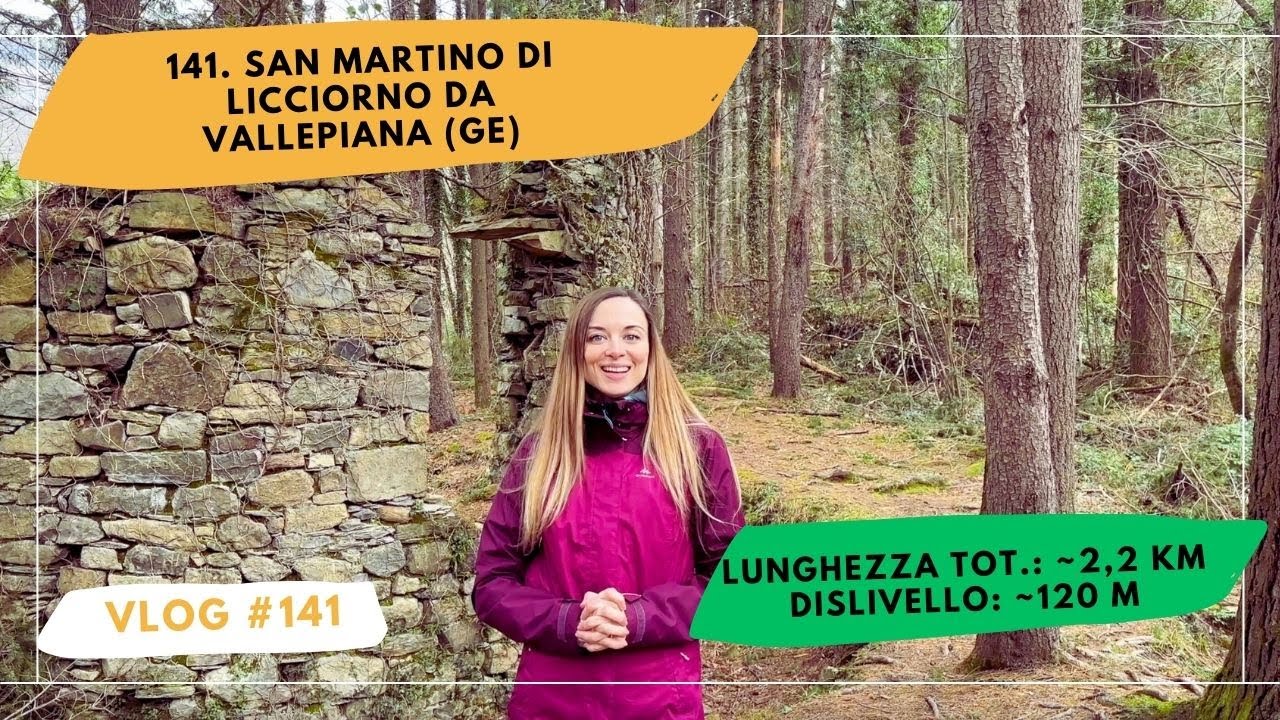 141. San Martino di Licciorno da Vallepiana (GE)