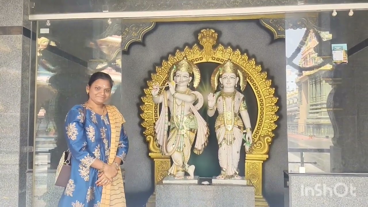 My parents visit to Maha Kaleswaralayam@Rajamandry