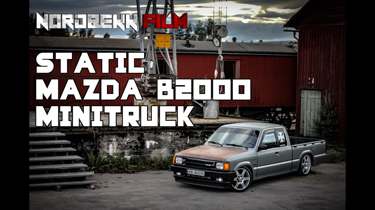 Static Mazda B2000 Minitruck [HD]