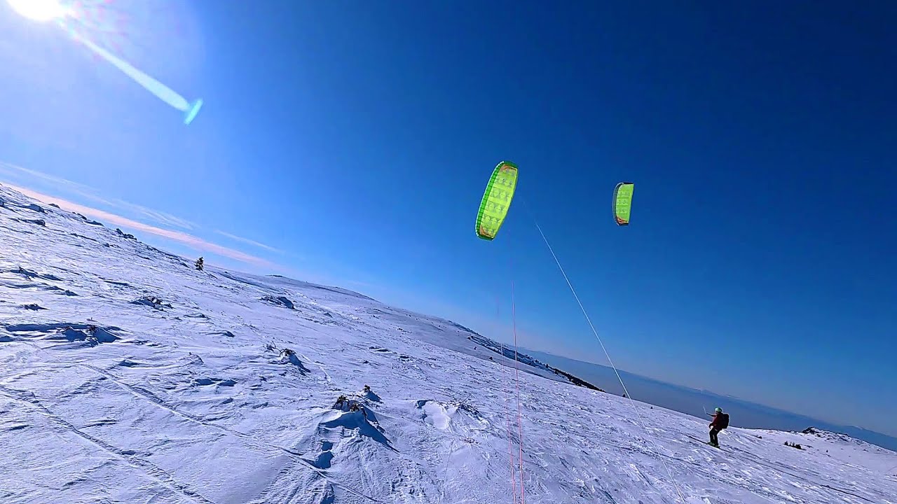 Perfect Wind and Snow on Vitosha