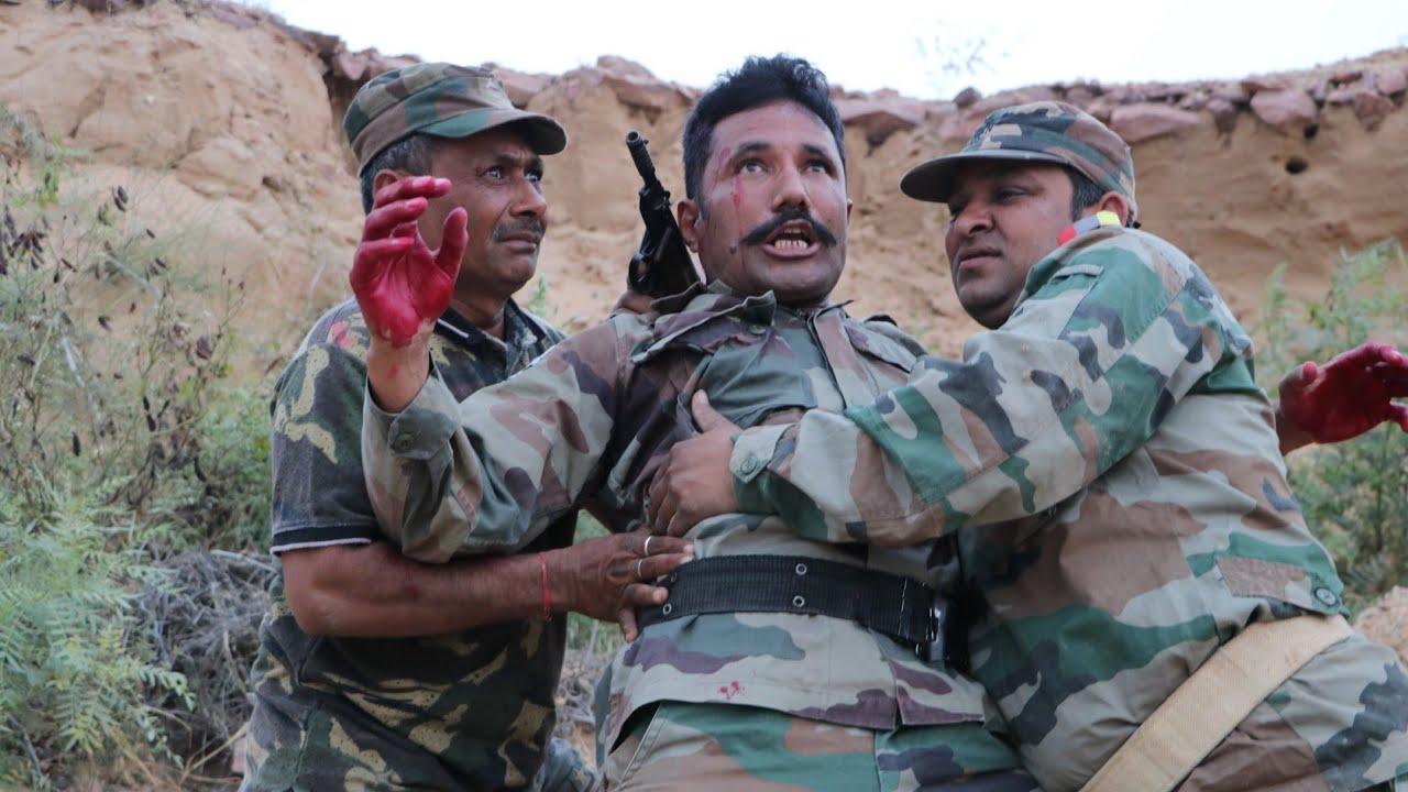शहीद फौजी के आखिरी तीन मिनट Feeling proud Indian army balu Choudhary video