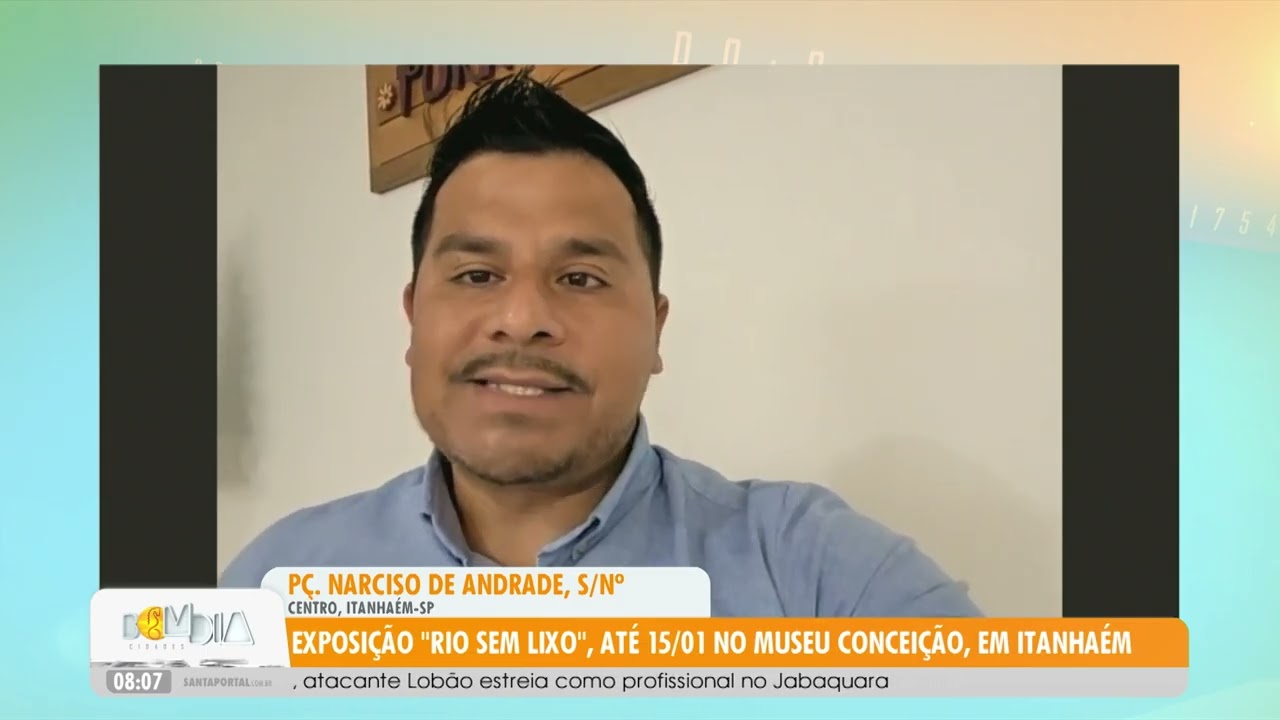 Exposição 'Rio Sem Lixo', até 15/01 no Museu Conceição, em Itanhaém - 06/1/26