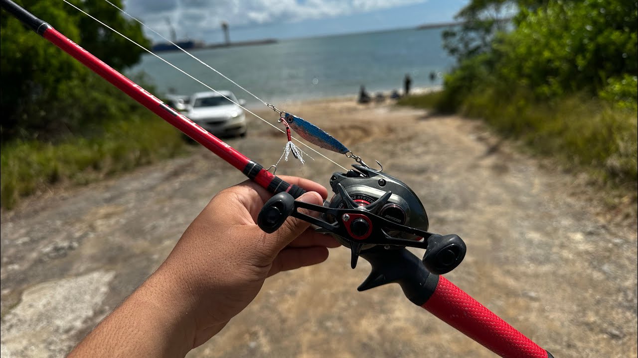 “FIZEMOS UMA PESCARIA NO ALTO MAR E FICOU FORA DO NORMAL”