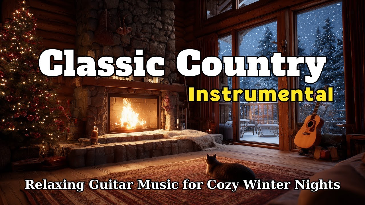 Classic Country Instrumental &ndash;Cozy Guitar Music for Winter Nights | Ep.124