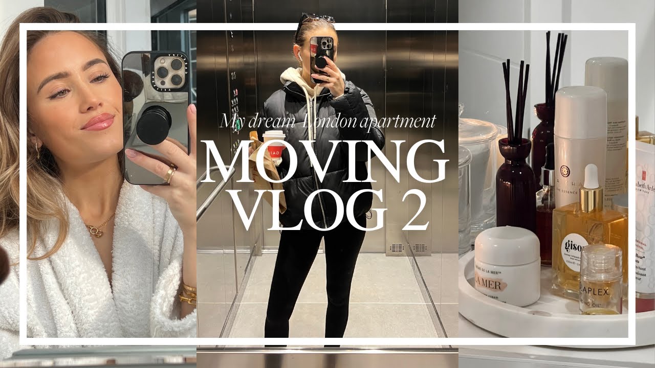 SETTLING IN 🏠 ORGANISING MY DRESSING ROOM AND A Q&A | Kate Hutchins