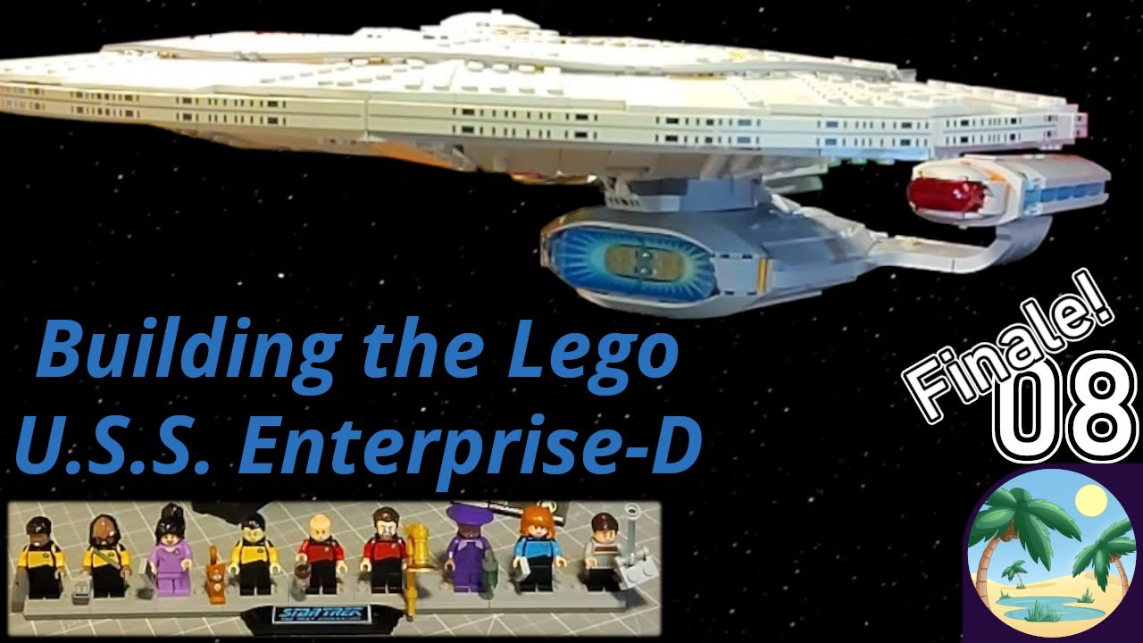 Finishing Construction! - Lego USS Enterprise-D, Ep 08