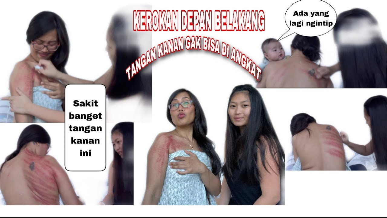 KEROKAN DEPAN BELAKANG UNTUK TANGAN SAKIT GAK BISA ANGKAT