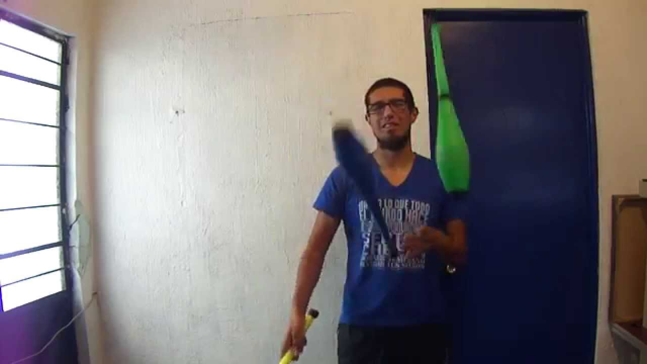 COMO MALABAREAR CLAVAS - CASCADA EN EL PECHO - TIENDA MALABARES .COM
