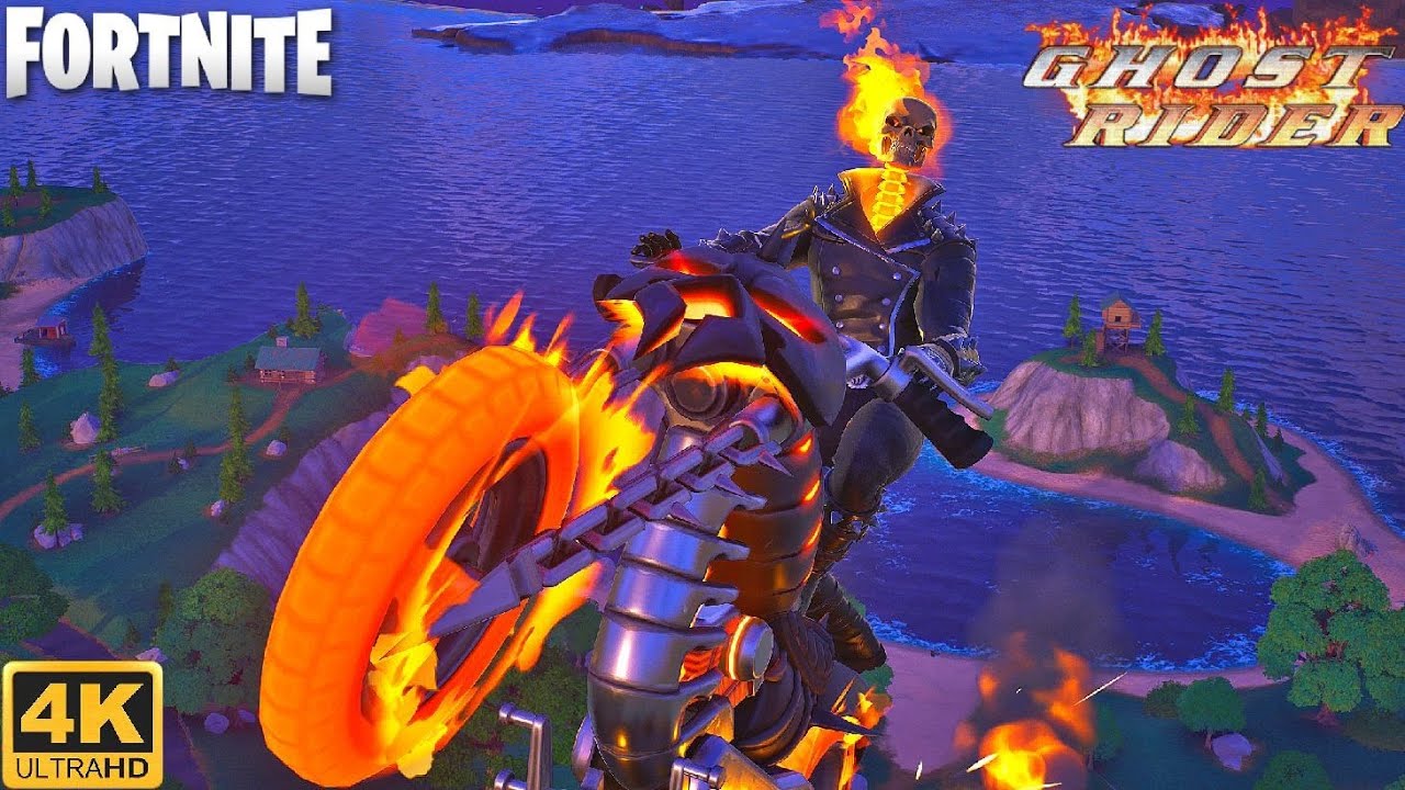 Ghost Rider Gameplay - Fortnite (4K 60FPS)