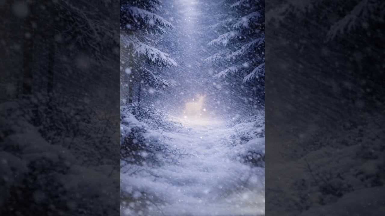 Голос снегопада #relaxingmusic#calmmusic#winterambience #nightambience#natureambience#peacefulmusic
