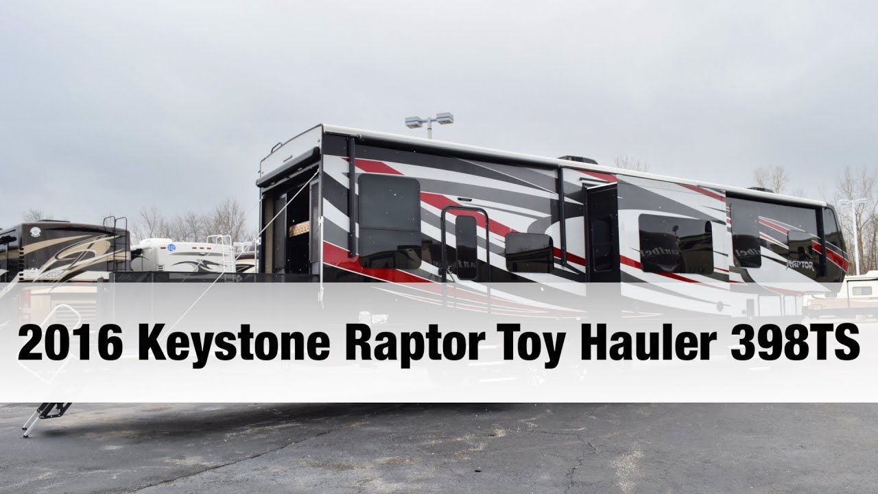 2016 Keystone Raptor Toy Hauler 398TS | Fifth Wheel