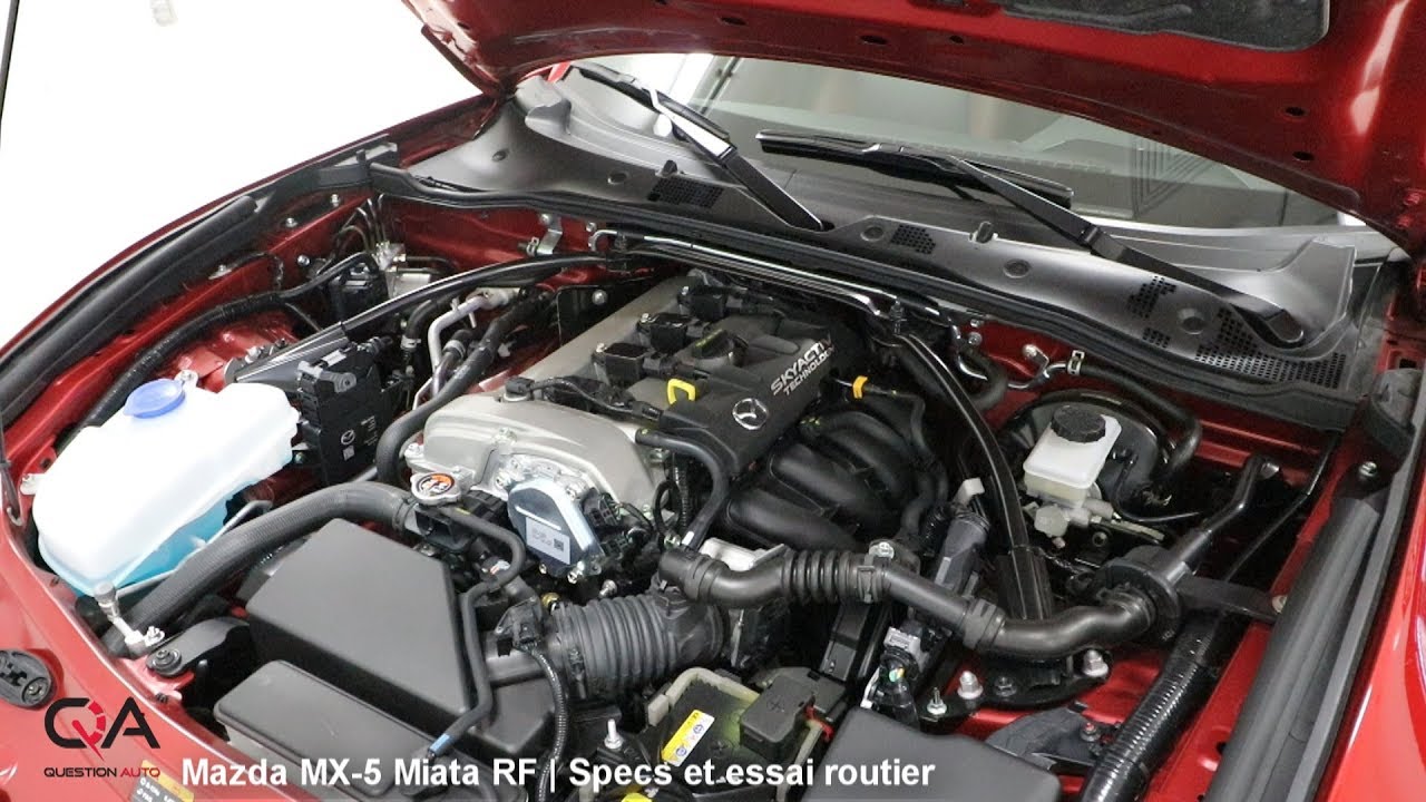 2017 Mazda MX-5 Miata RF | Specs et essai routier | Partie 3/7