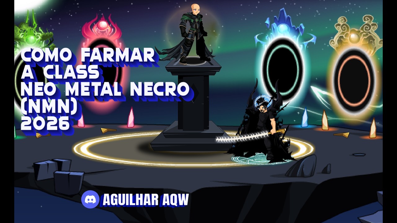 🔴 COMO FARMAR A CLASS NEO METAL NECRO ( NMN ) AQW 2026!!!