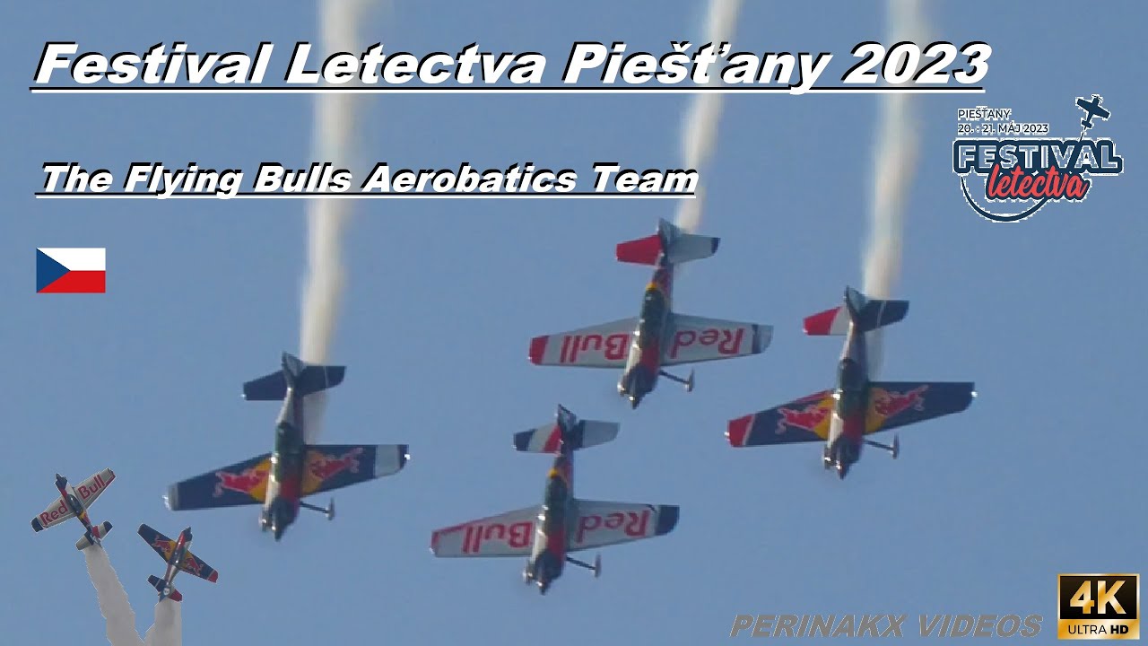 XA-42 ▲ The Flying Bulls Aerobatics Team 🇨🇿 ▲ Festival Letectva Piešťany 2023