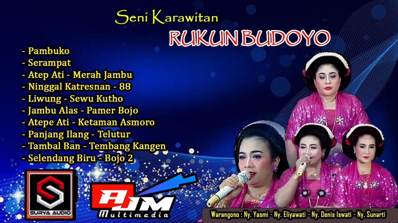 MP3 SENI KARAWITAN || RUKUN BUDOYO || SURYA AUDIO || AJM MULTIMEDIA