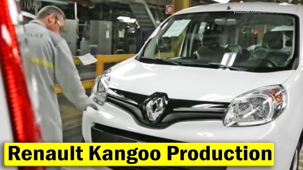Renault Kangoo Production,  Kangoo Z.E. Assembly,  Renault factory, France production