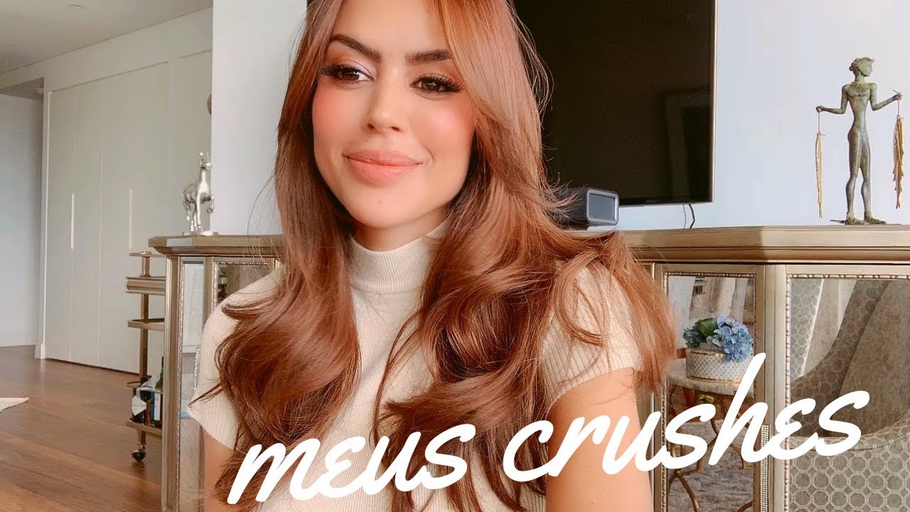 Nova cor de cabelo! APAIXONADA + meus crushes do momento