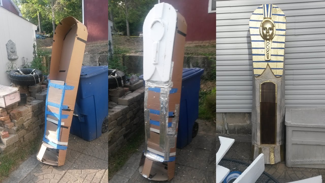 Easy Egyptian Props For Your Next Halloween Party!