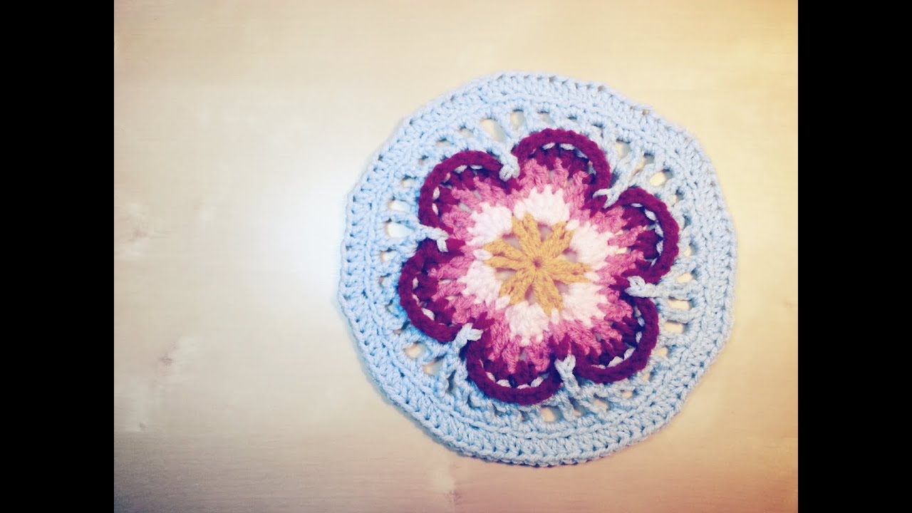 1. كروشيه حديقة صوفي Sophie's Garden