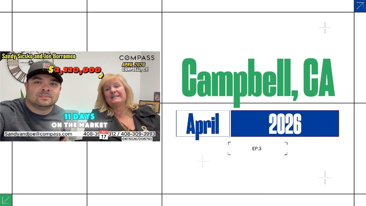 Campbell CA Real Estate Market Update | April 2026 Housing Prices, Inventory & Trends
