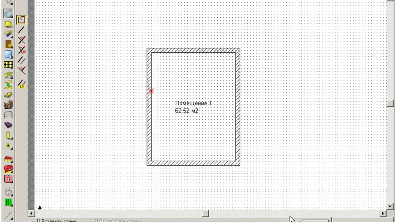 Способы создания стен в ArCon