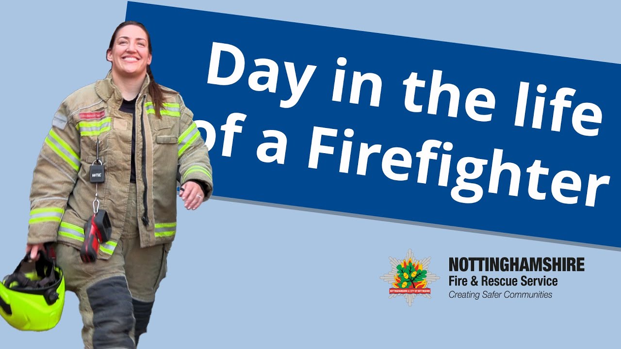 Day in the life of a firefighter - Charlotte