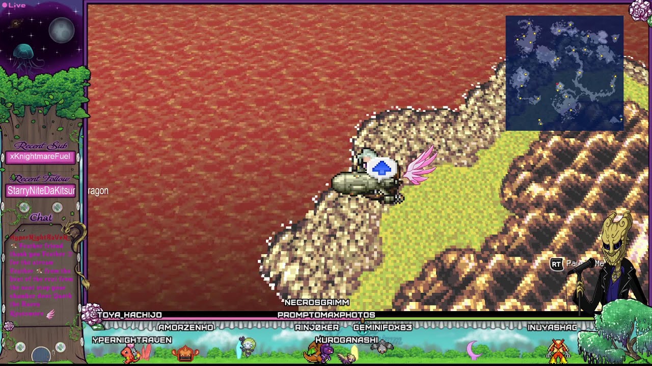 attempting to reunite the party in final section of ff6