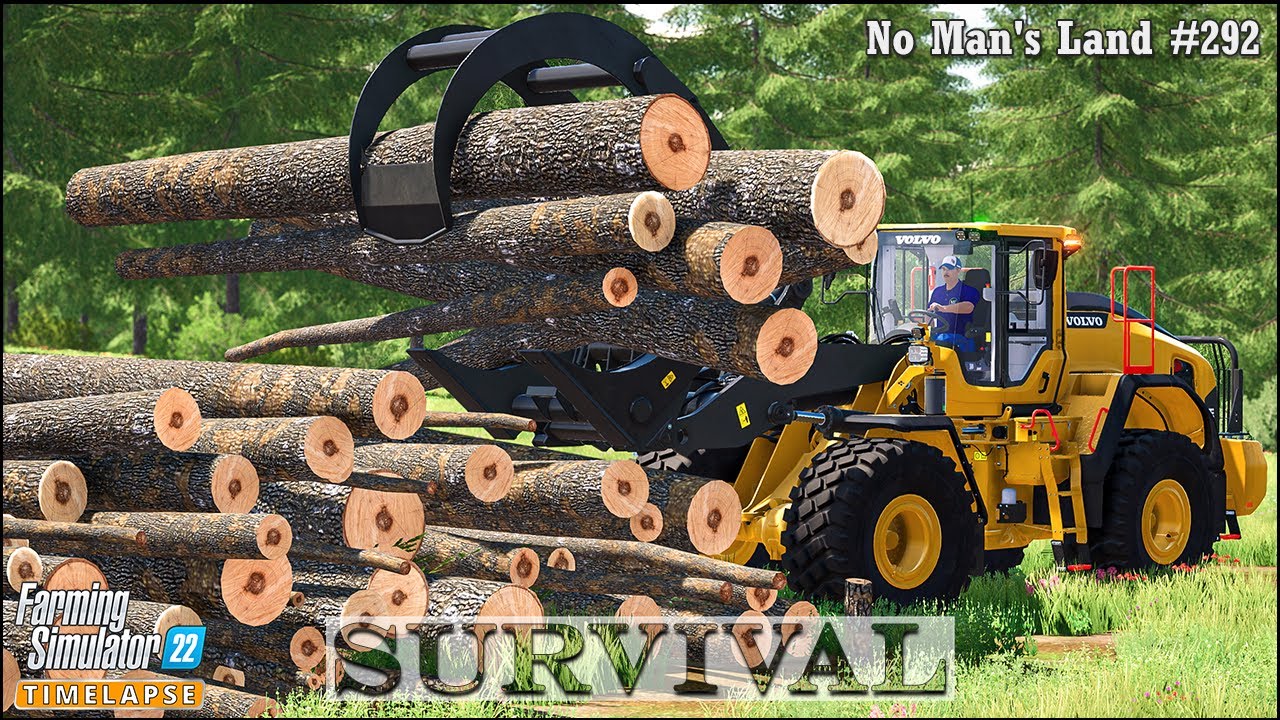 BUYING ONE MORE VOLVO WHEEL LOADER. LOGGING & TRANSPORTING TIMBER🔹SURVIVAL in No Man's Land Ep.292