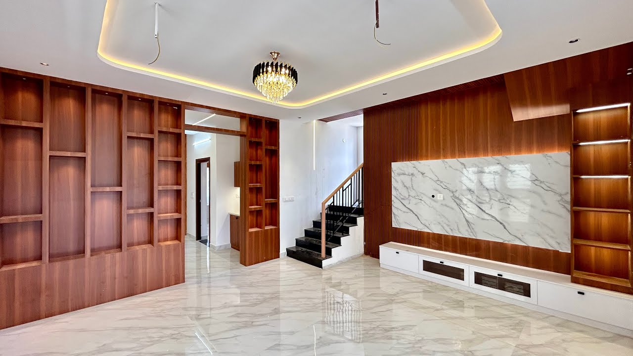 North Facing 3BHK House for Sale 🏠 Attractive Elevation & Interior Design 👌 Epi-1373