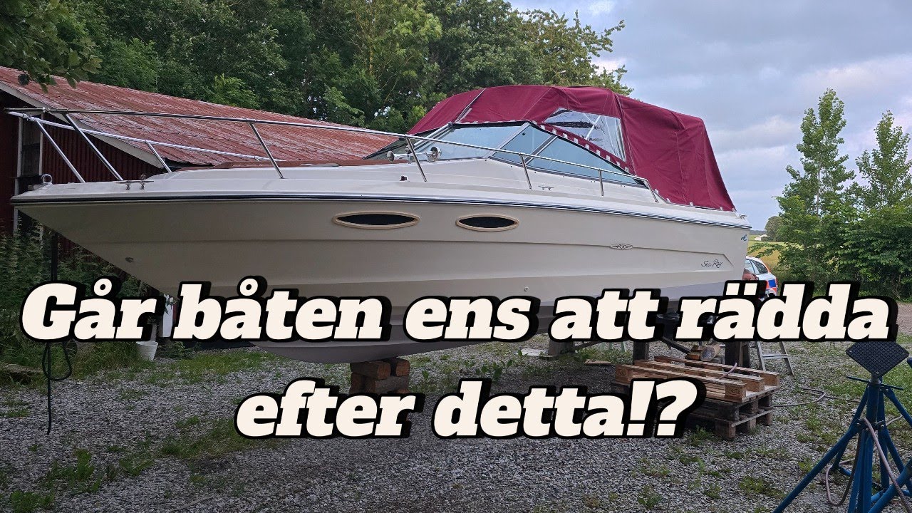 Går båten ens att rädda efter detta!?