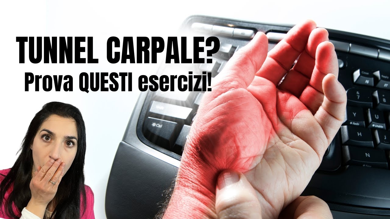 Esercizi per il tunnel carpale: sollievo per polsi e mani