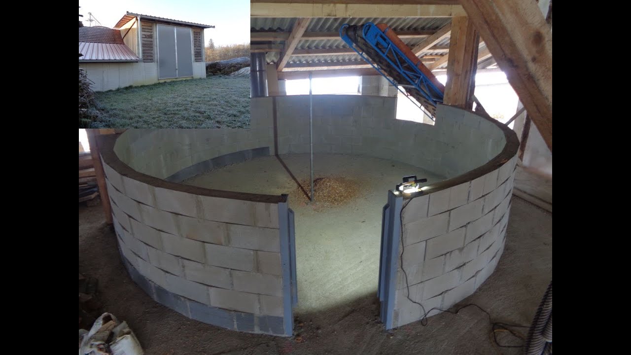 Hackschnitzel Heizungsbau Teil: 1