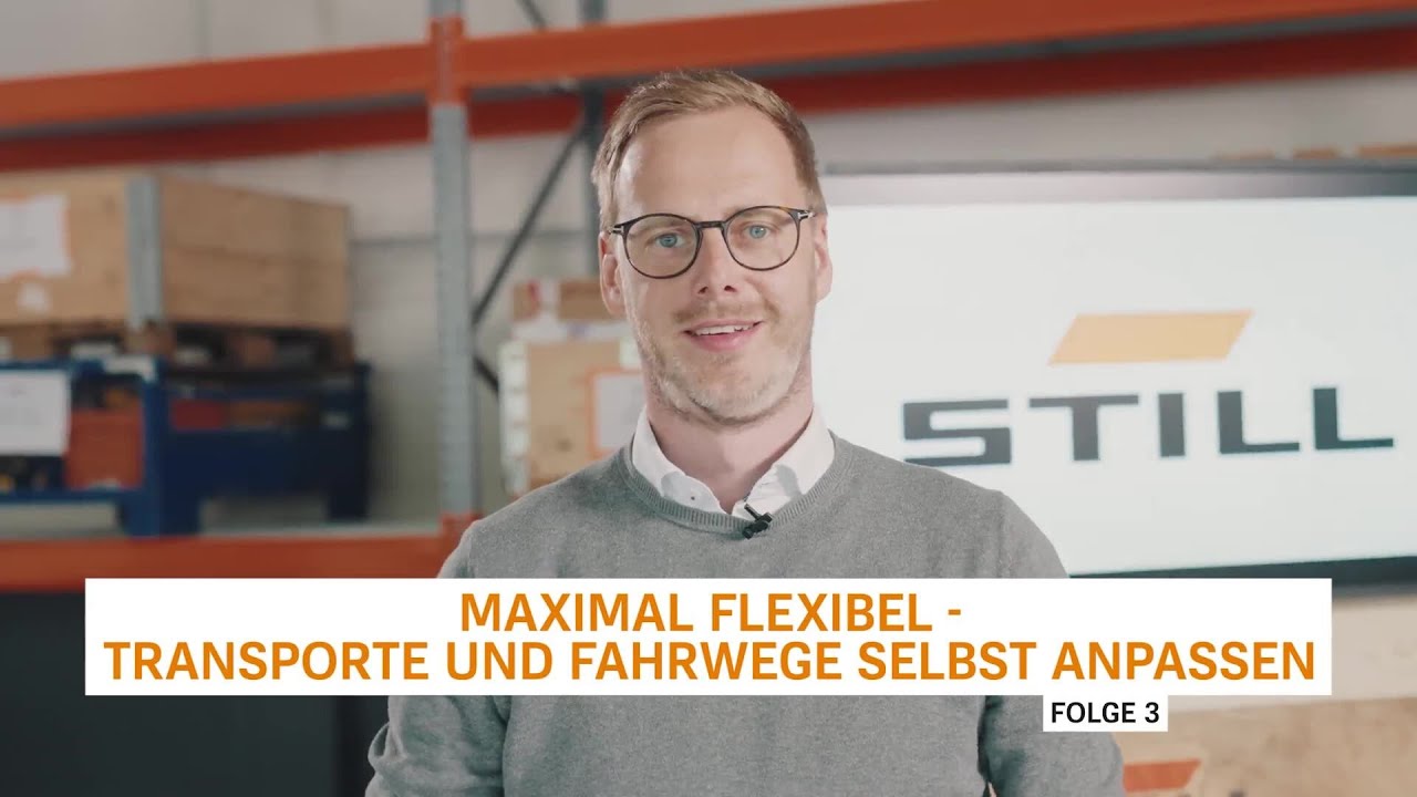 Hilfe! Ich muss automatisieren - Folge 3: Maximal flexibel Transporte und Fahrwege selbst anpassen.