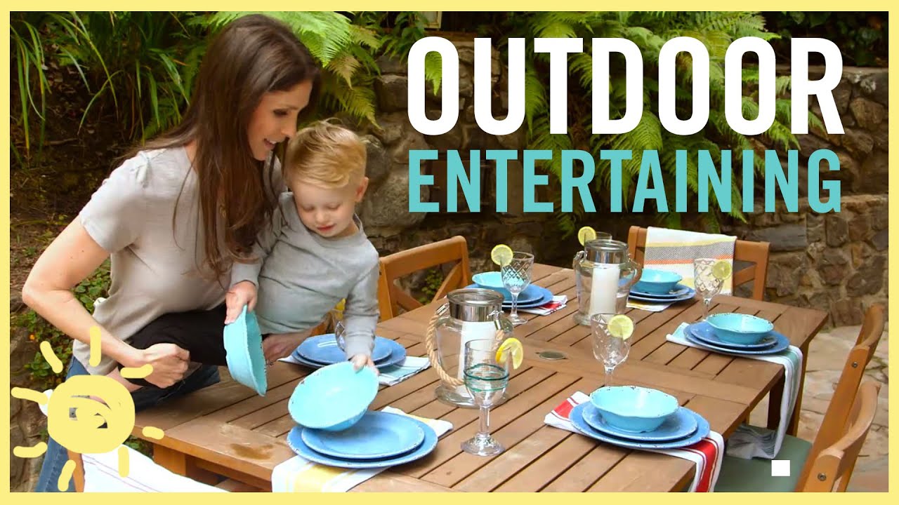 MOM STYLE | Outdoor Entertaining