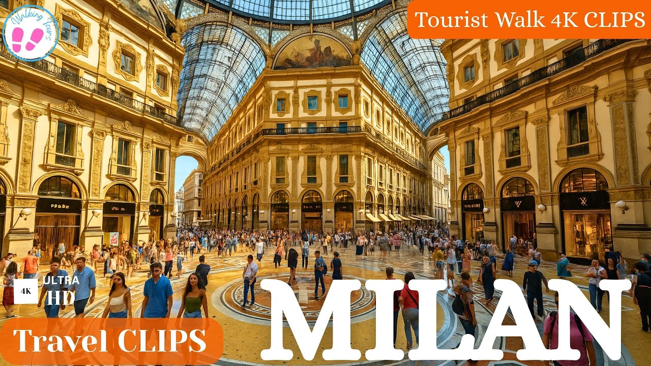 MILAN in 4K Tour CLIPS