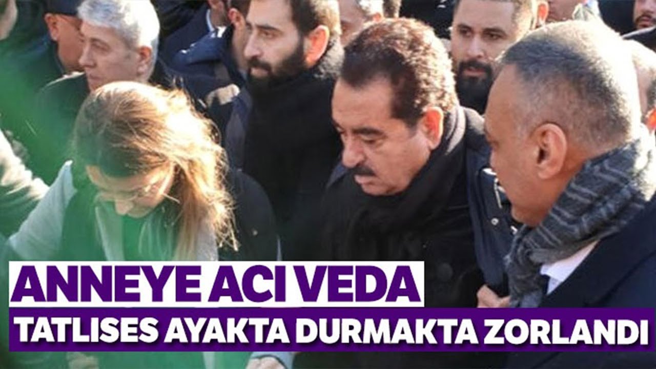 İbrahim Tatlıses Annesi Leyla Tatlı'yı Son Yolculuğuna Uğurladı