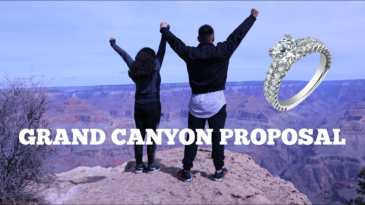 BEST PROPOSAL AT THE GRAND CANYON!