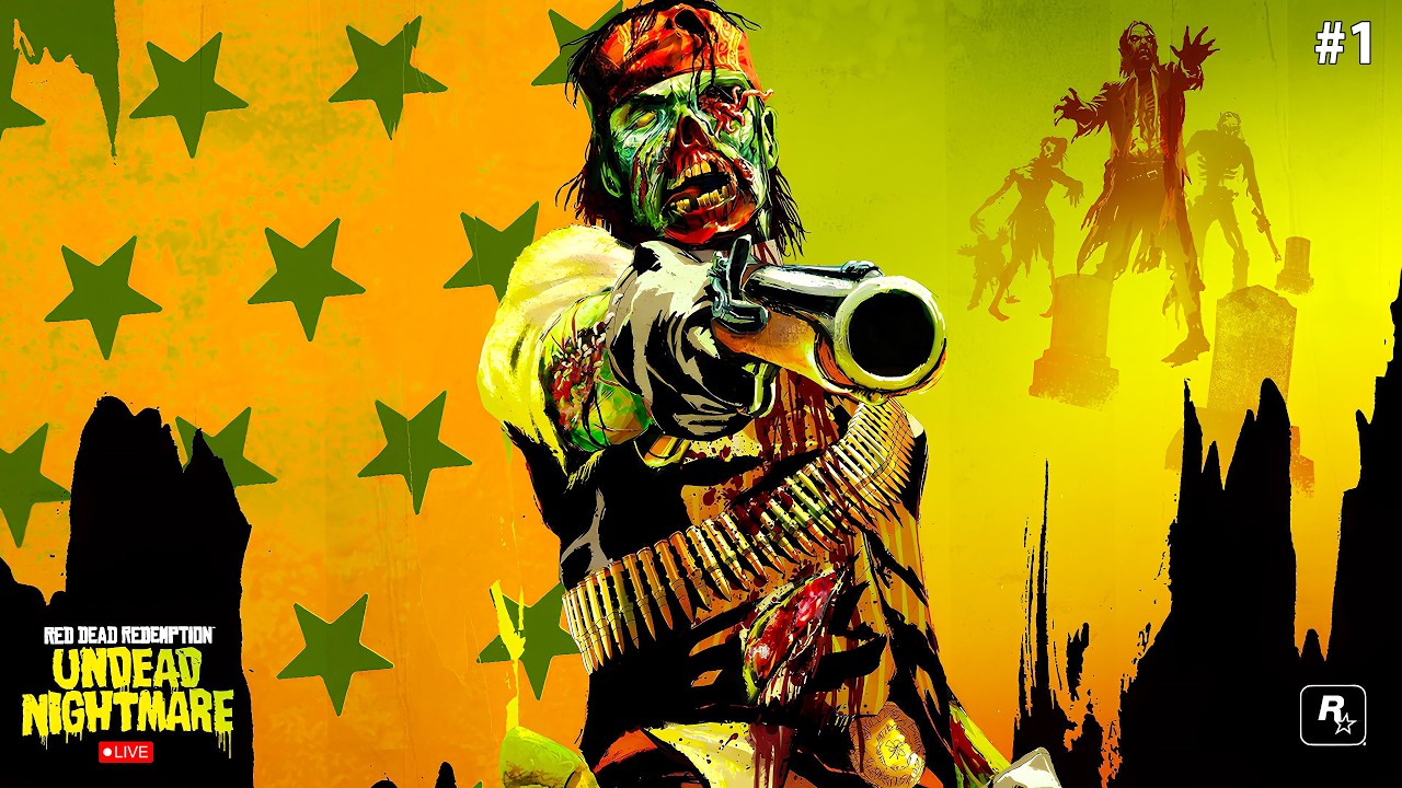 Zombies Took Over the Wild West 🤠🧟 | RDR Undead Nightmare LIVE | Day 1