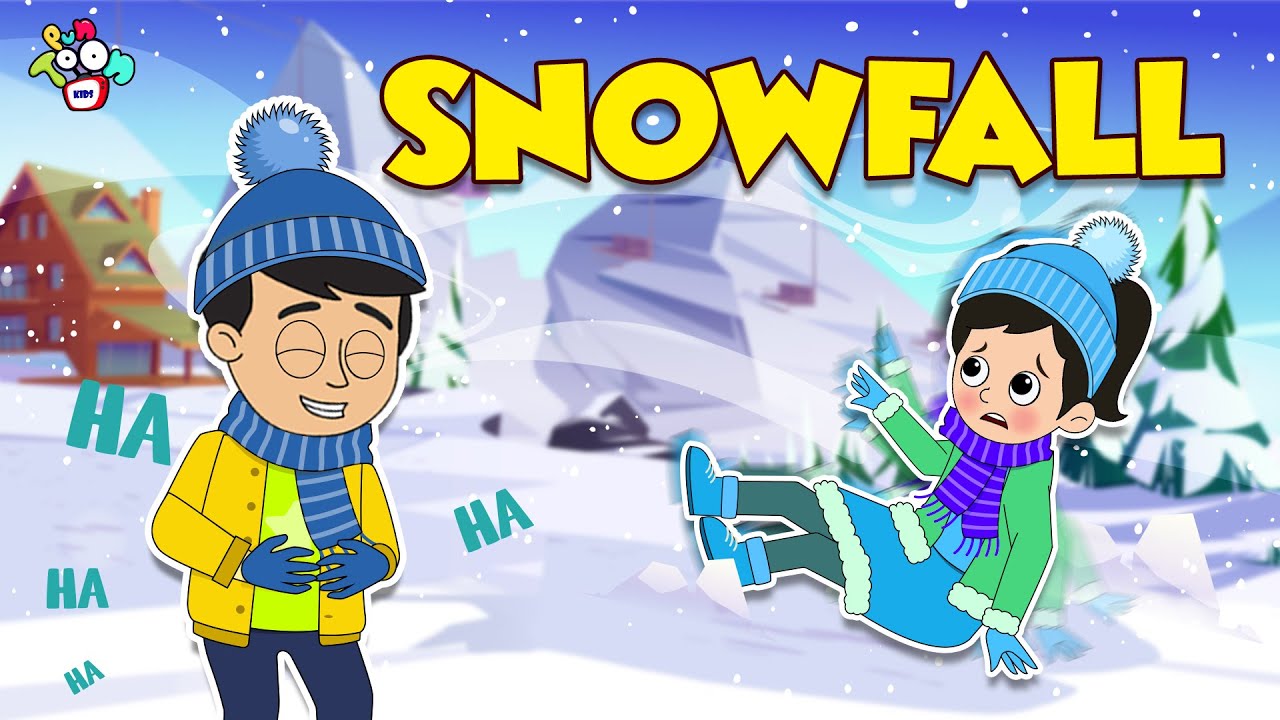 Snowfall | Snowman | Animated Stories | English Cartoon | Moral Stories | PunToon Kids