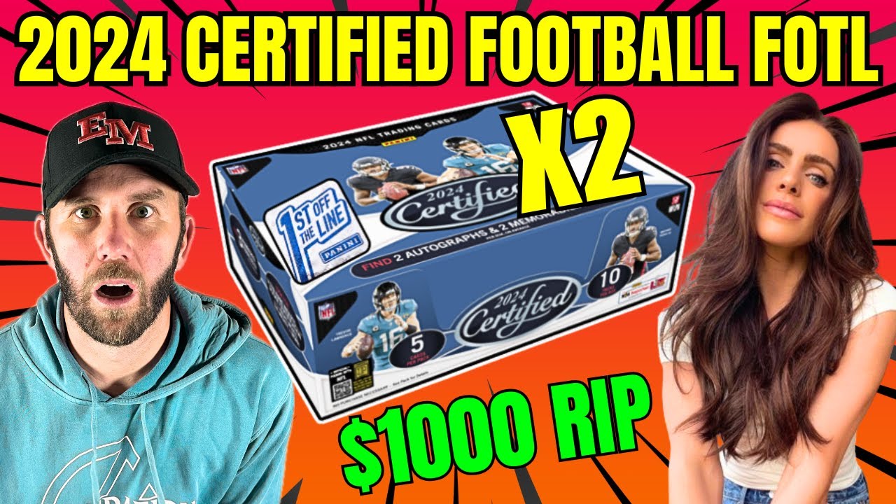 BRODIE GOES ON TILT! 2024 Certified Football FOTL