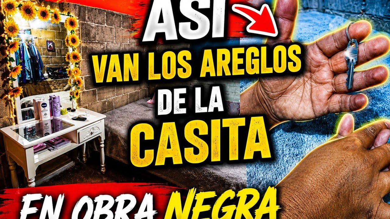 Transformando cada espacio de mi casita en obra negra #metasenpareja