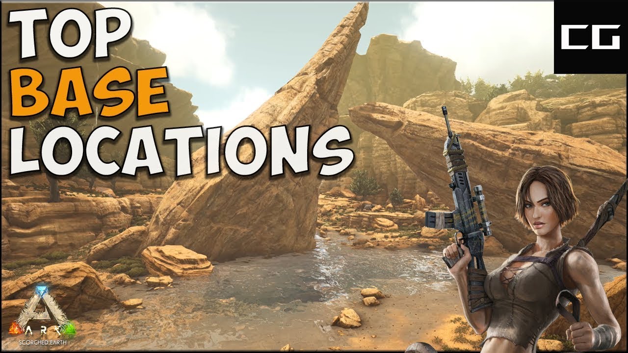 Ark The Best Base Locations For PVE Scorched Earth Map 2020