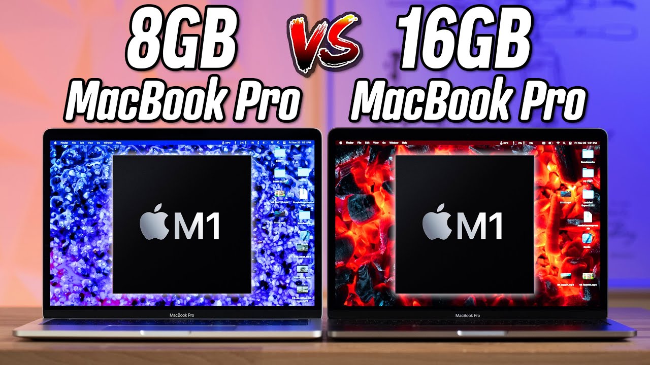 8 ГБ против 16 ГБ M1 MacBook Pro — сколько оперативной памяти вам НУЖНО?!